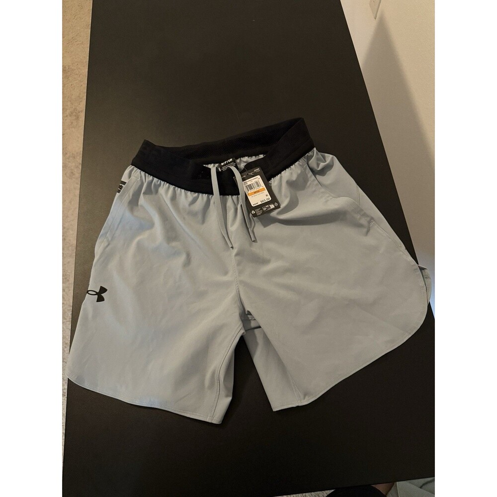 Under Armour Vanish Elite Shorts Mens Small Gray Training Gym Athletic NWT